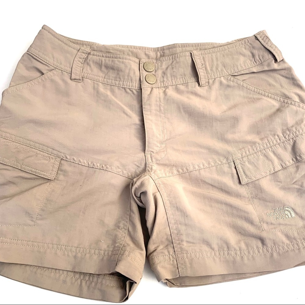 NORTH FACE Tan Cargo Shorts